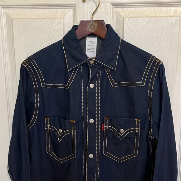 Levi’s Type 1 denim shirt/jacket with contrast stitch - Picture 2 of 4